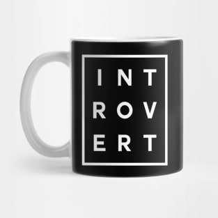 Introvert Boxed (White) Mug